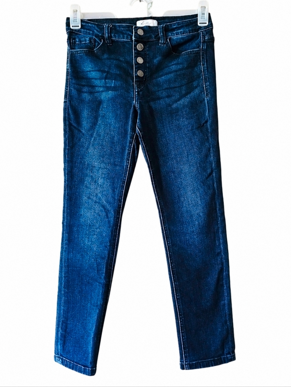 [377] Kancan Button-Fly Skinny Jeans